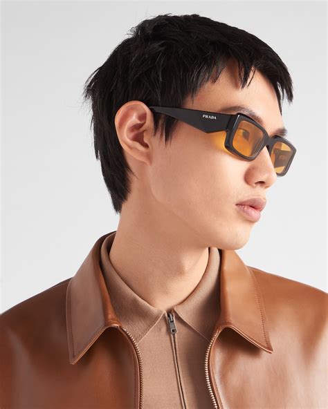 prada sunglasses spr270|Ochre Lenses Prada Symbole Sunglasses .